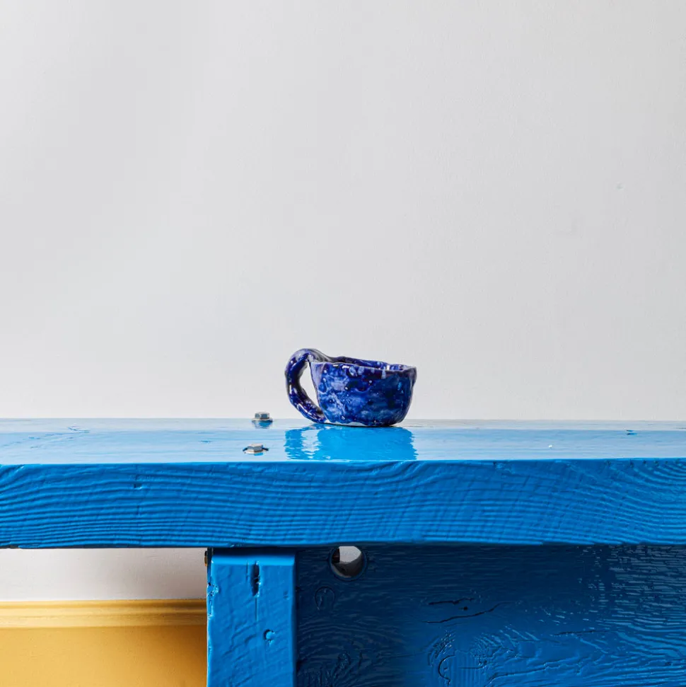 Tasse en céramique émaillée - Nuit