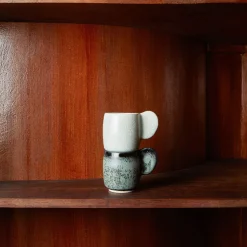 Tasse en grès émaillé Dashi - Céladon - 12cl