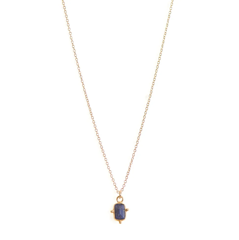 Tassia Canellis - Collier Jaipur - Lapis lazuli