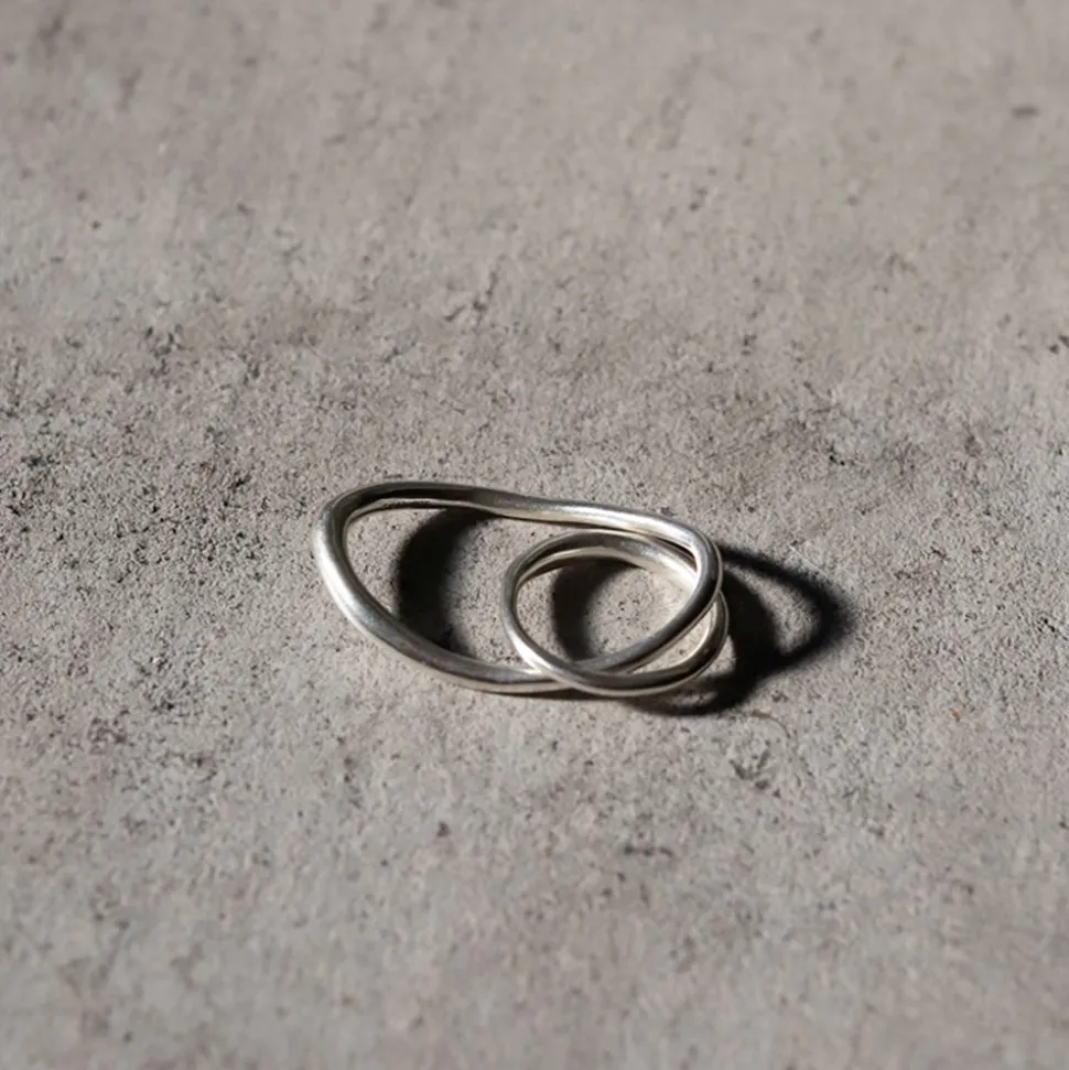 TEN - Bague Duo - Argent