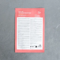 The Clean Vegan Mask - AHA/BHA - Barulab