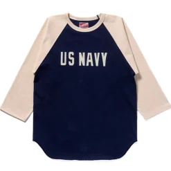 The real McCoys - T-shirt Militaire Baseball - Bleu