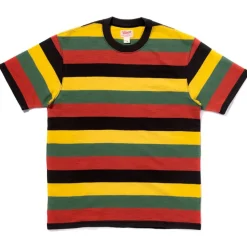 The real McCoys - T-shirt rayé Buco Stripe - Jaune