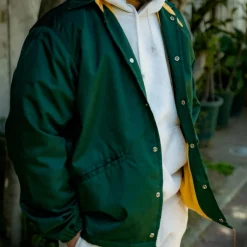 The real McCoys - Veste Coach - Vert