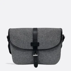 Thyrs - Besace Drap de Laine - Anthracite
