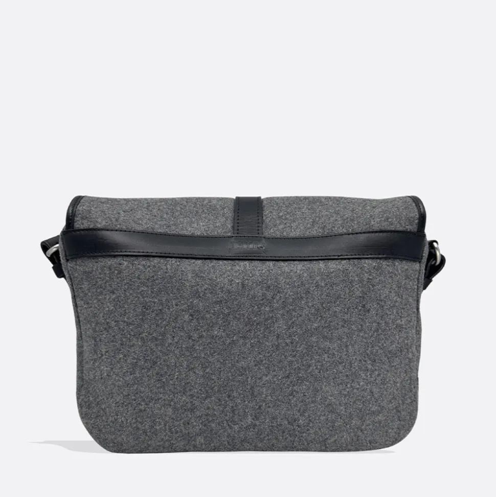 Thyrs - Besace Drap de Laine - Anthracite