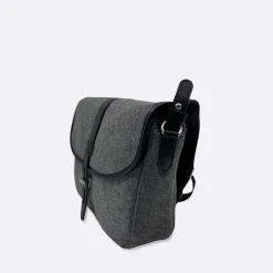 Thyrs - Besace Drap de Laine - Anthracite