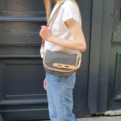 Thyrs - Besace Ecodenim - Marine