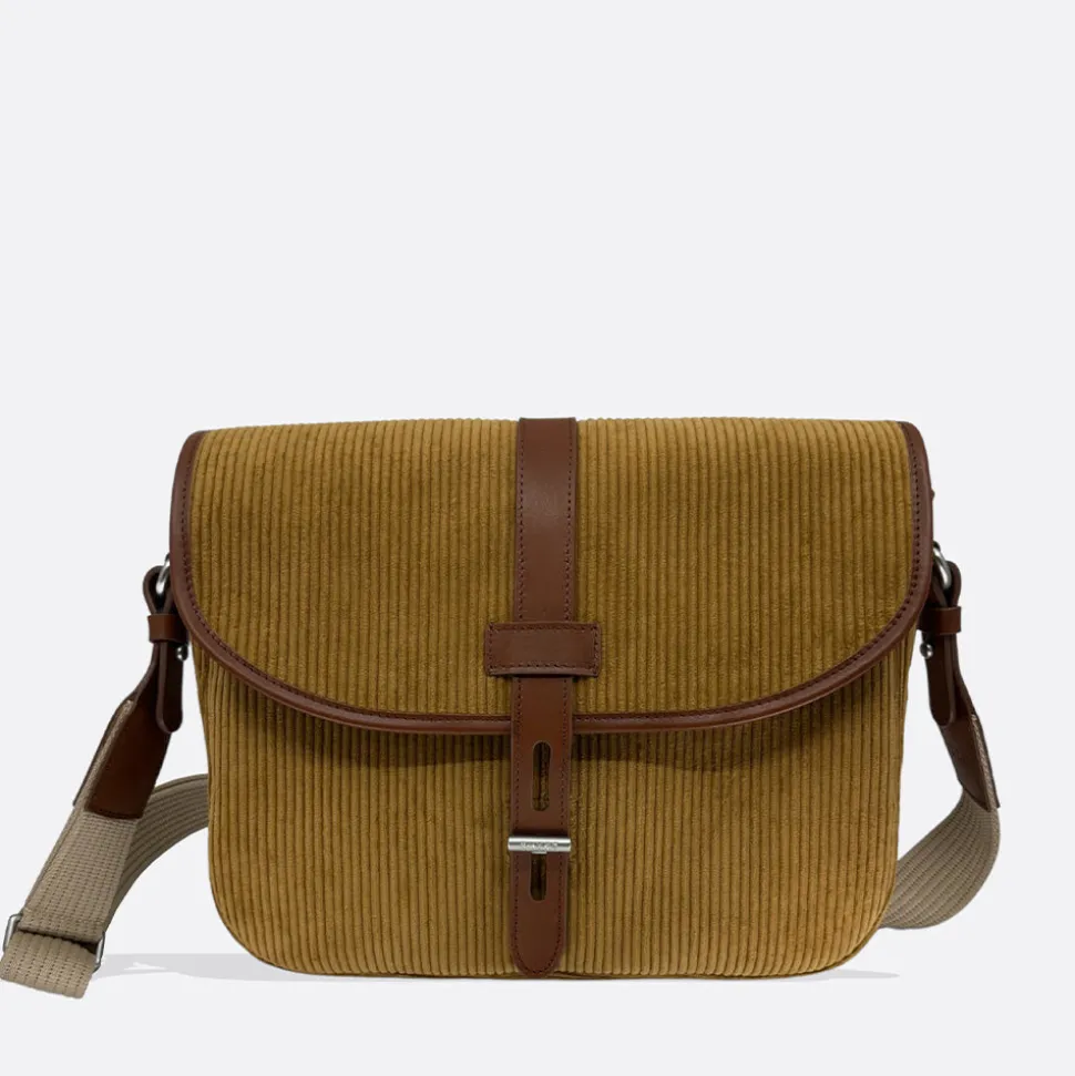 Thyrs - Besace Velours - Caramel