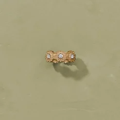 Tityaravy - Bague Saï-7 - Topaze blanche