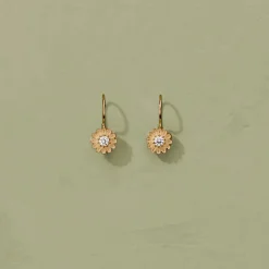 Tityaravy - Boucles d'oreilles Saï - Doré