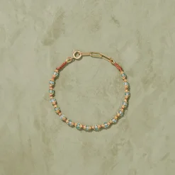 Tityaravy - Bracelet Kamilah Aigue Marine - Bleu