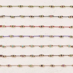 Tityaravy - Bracelet Lotus - Violet Zoïsite