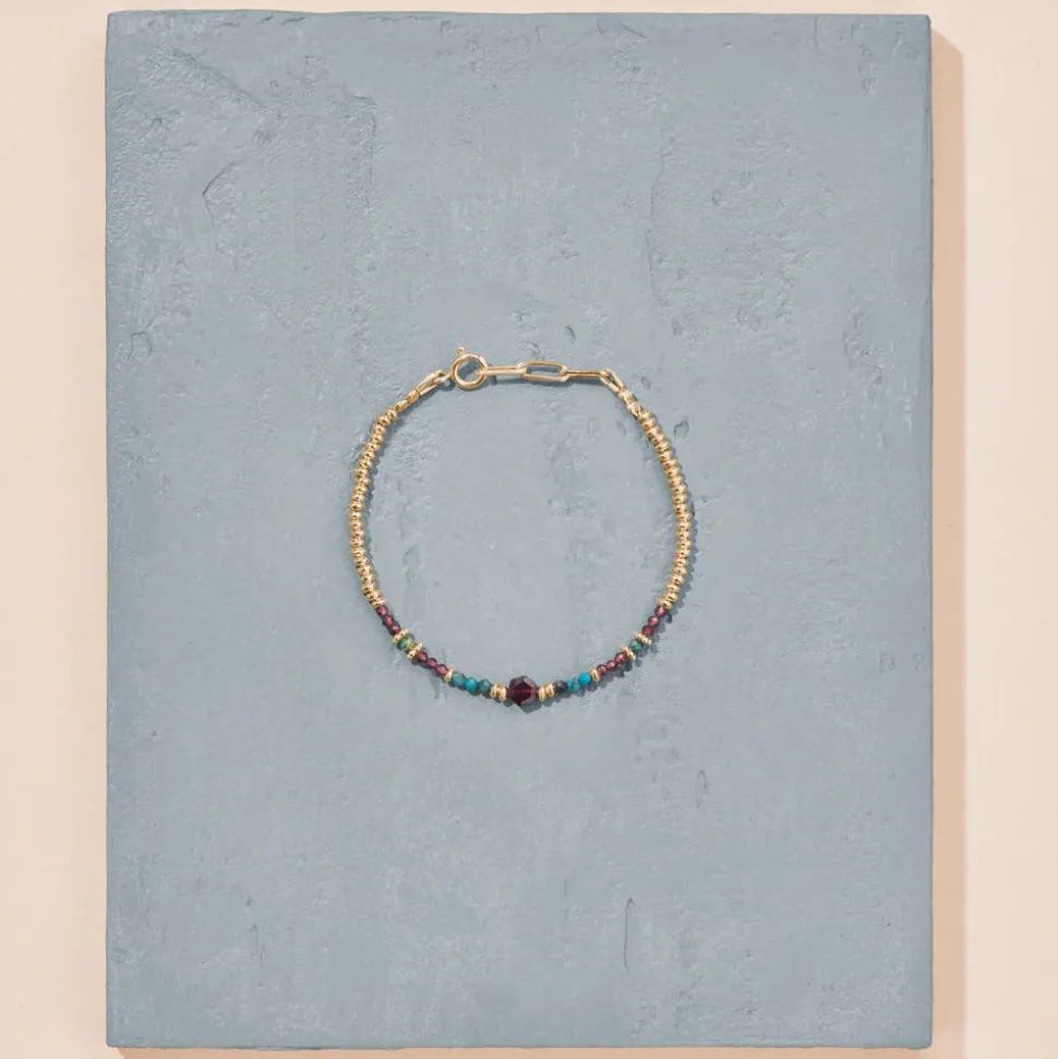Tityaravy - Bracelet Meghna - Doré