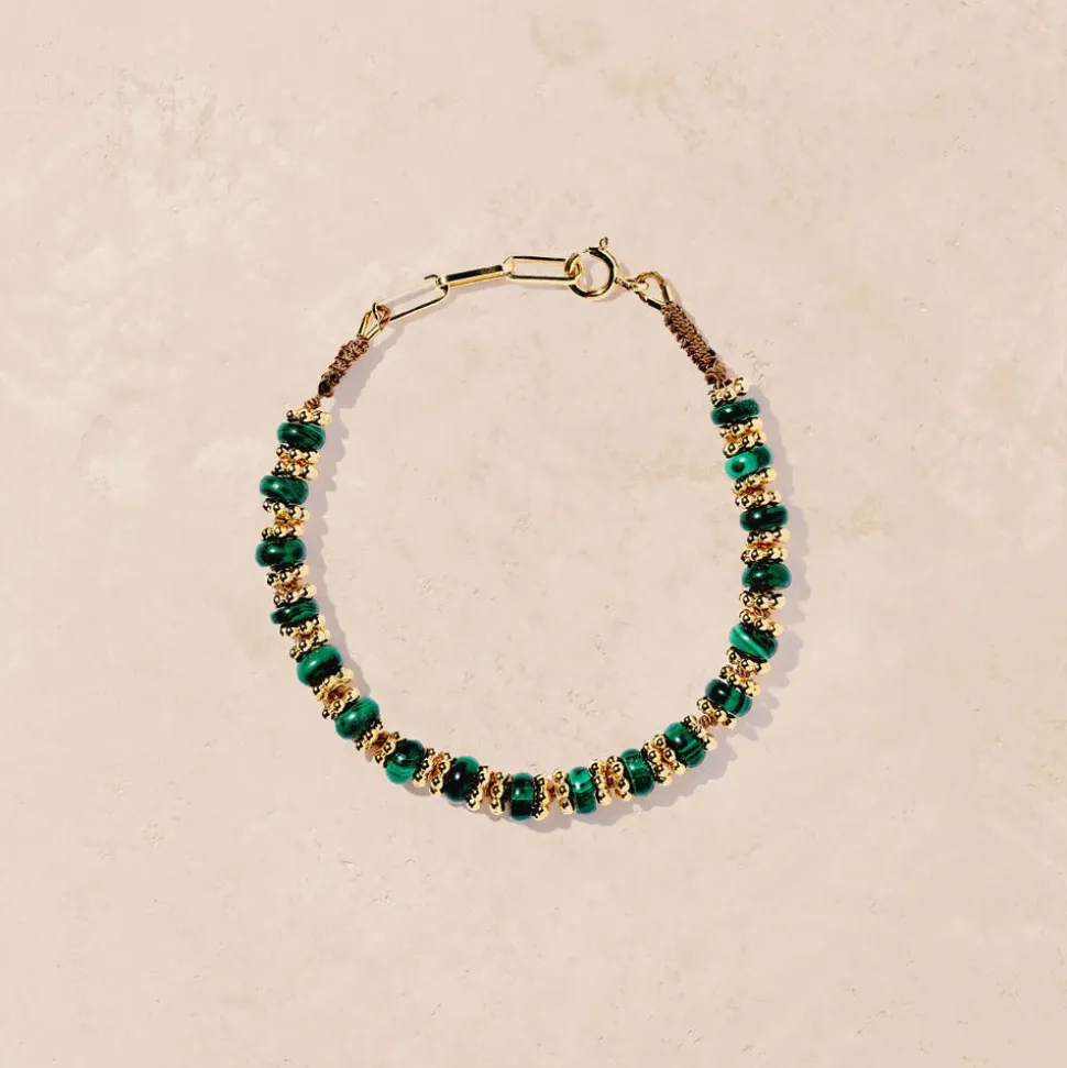 Tityaravy - Bracelet Seda - Malachite