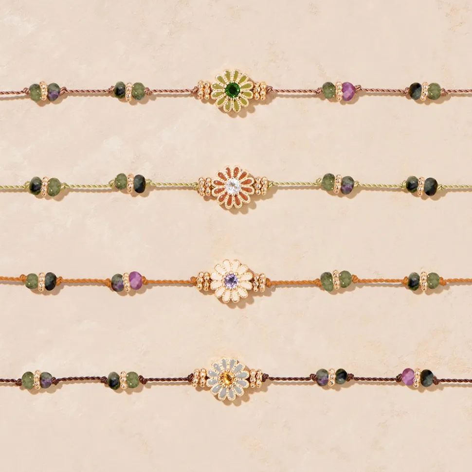 Tityaravy - Collier Malä-Saï perles - Pistache
