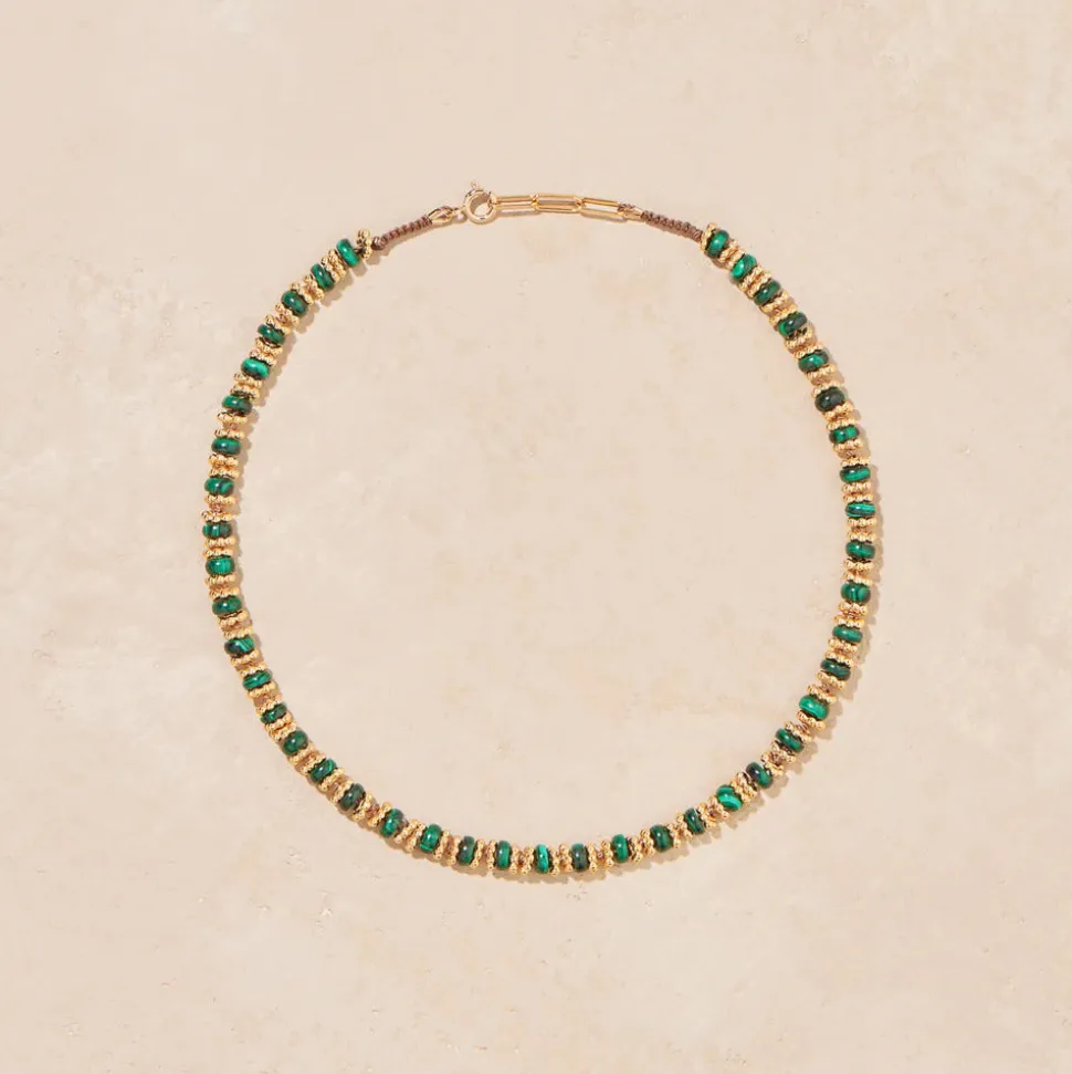 Tityaravy - Collier Seda - Malachite