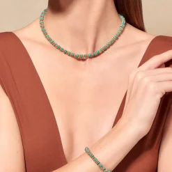 Tityaravy - Collier Seda - Turquoise