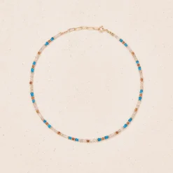Tityaravy - Collier Shri - Bleu