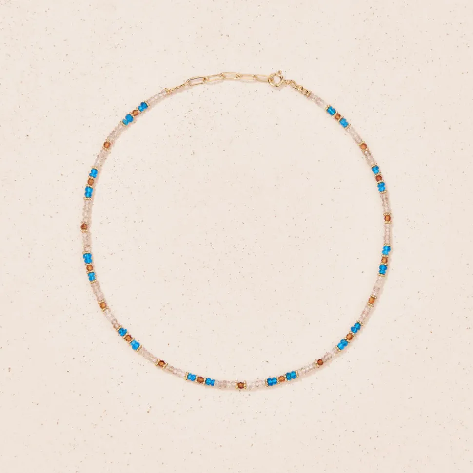 Tityaravy - Collier Shri - Bleu