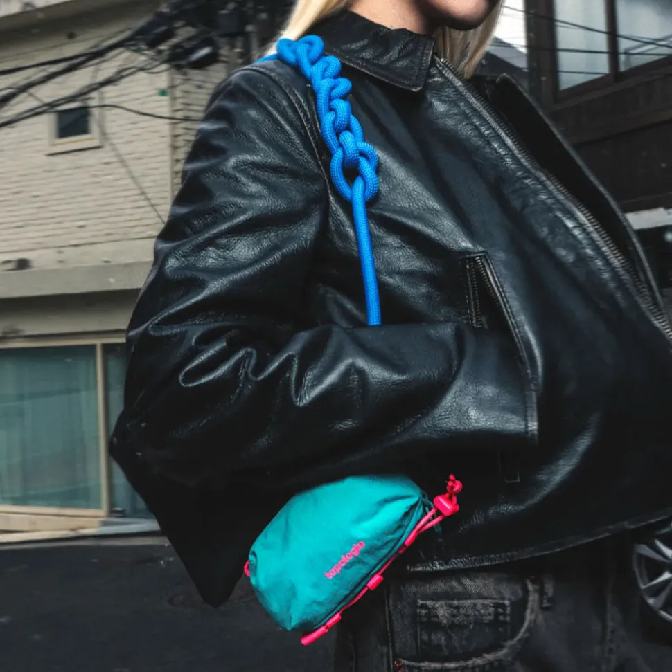 Topologie - Mini Sacoche Bouteille - Noir