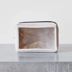 Trousse - Transparent & Beige