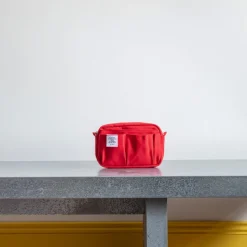 Trousse en toile - Rouge