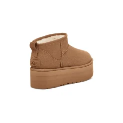 Ugg - Bottes Classic Ultra Mini Platform - Chestnut