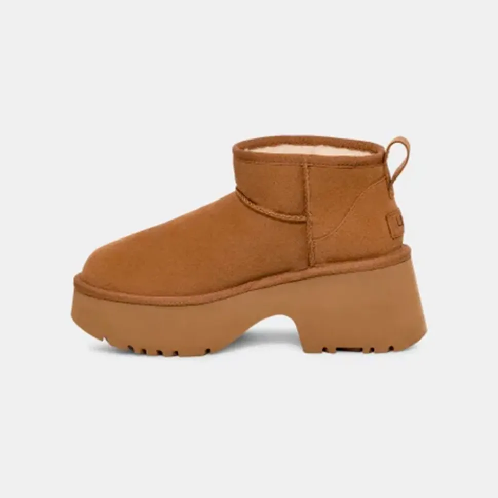 Ugg - Bottes Classic Ultra Mini Height - Chestnut