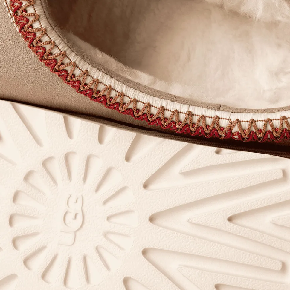 Ugg - Chaussons Tasman - Sand/dark Cherry