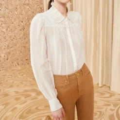 Ulla Johnson - Blouse Rowan - Blanc