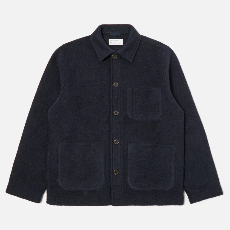Universal Works - Veste Field - Marine