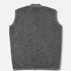 Universal Works - Veste Zip Waistcoat - Gris