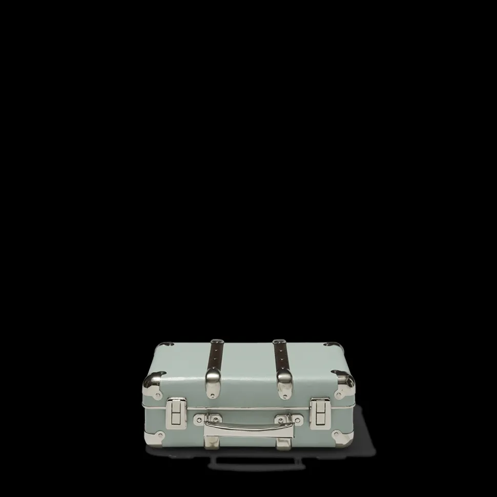 Valise rigide en carton bouilli - Céladon