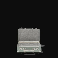 Valise rigide en carton bouilli - Céladon
