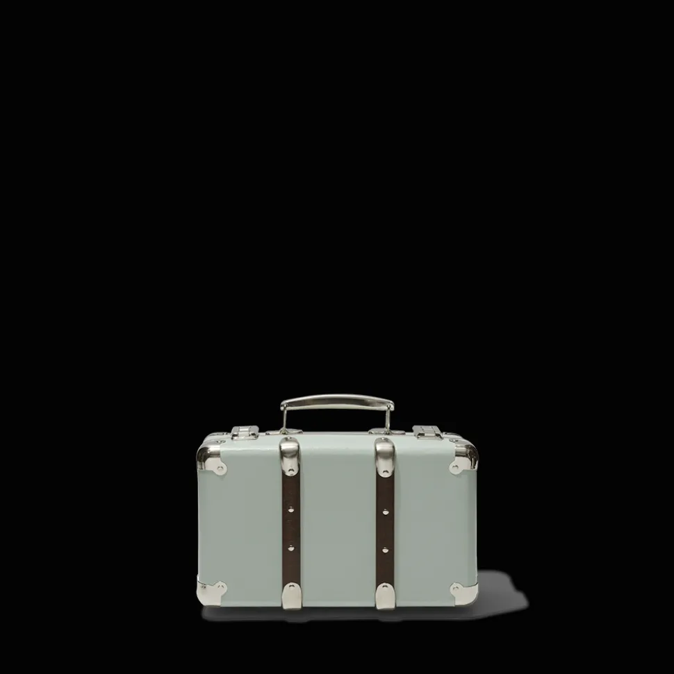 Valise rigide en carton bouilli - Céladon