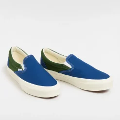 Vans - Slip On Reissue 98 LX - Bleu & Vert