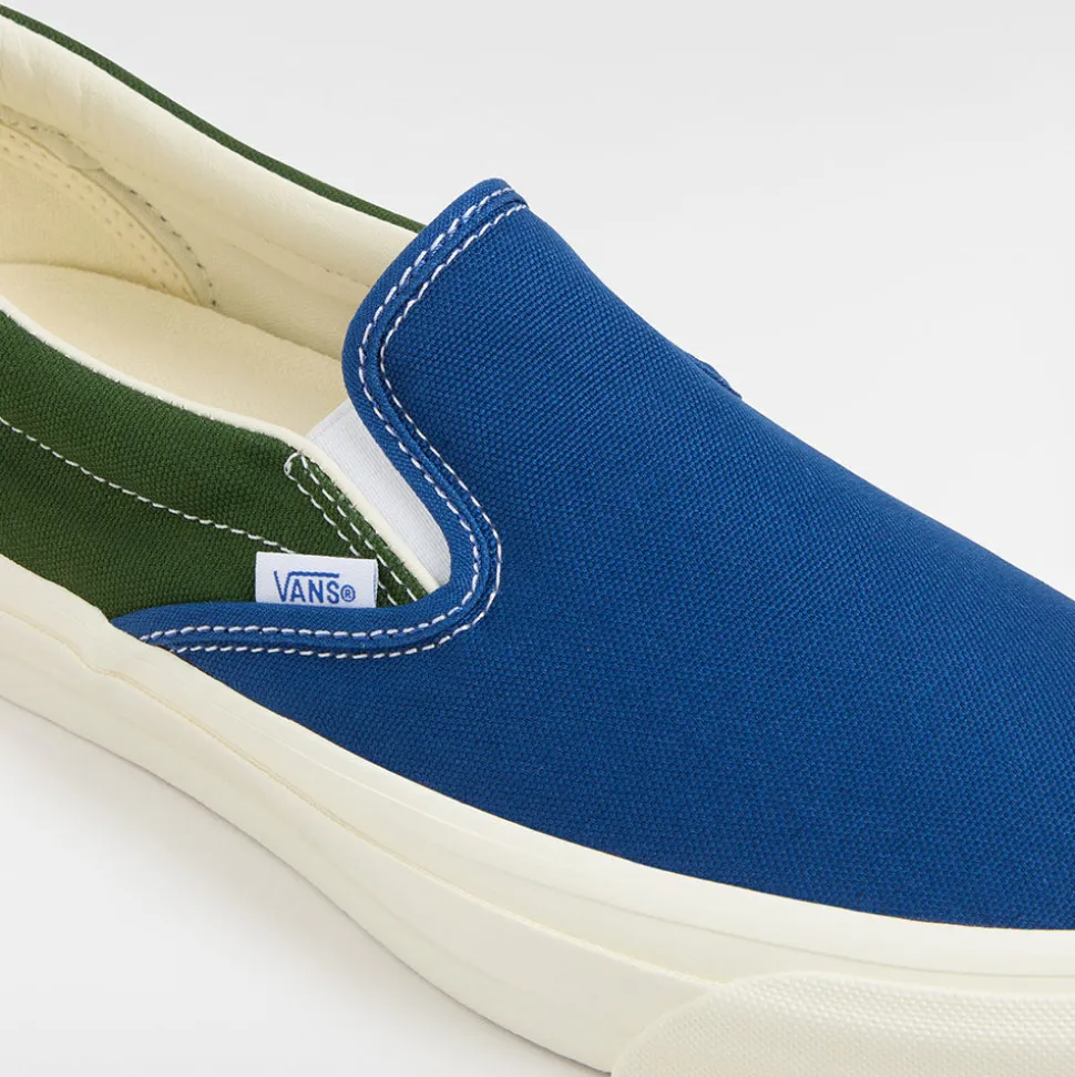Vans - Slip On Reissue 98 LX - Bleu & Vert