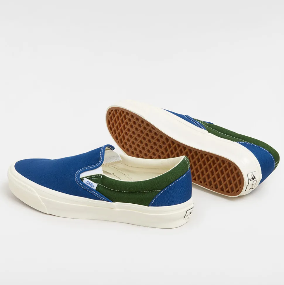 Vans - Slip On Reissue 98 LX - Bleu & Vert