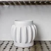 Vase Brut Archi II C - Blanc