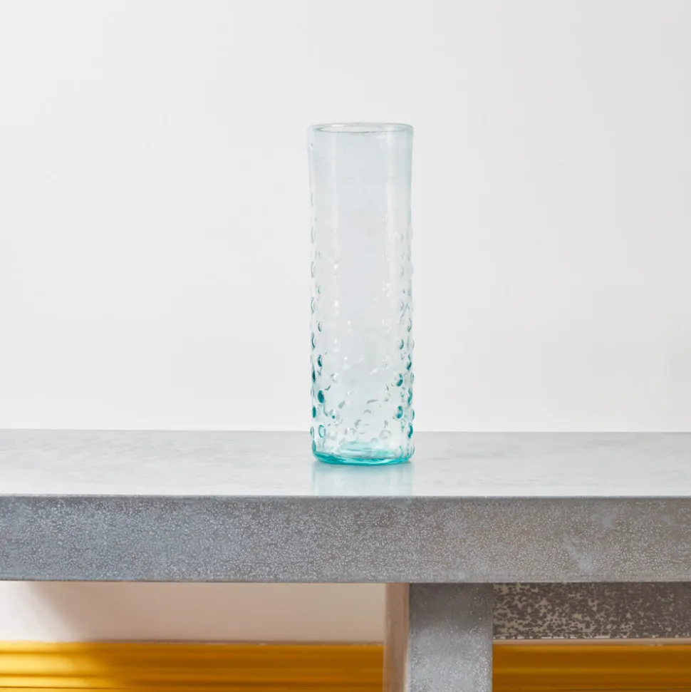 Vase Bulles en verre soufflé - Transparent