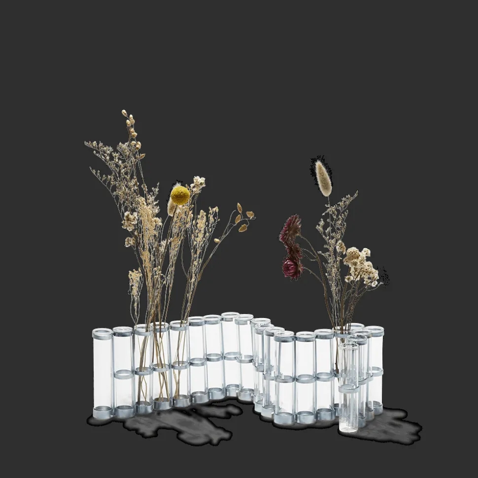 Vase d'Avril en verre