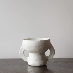 Vase Earth - Blanc