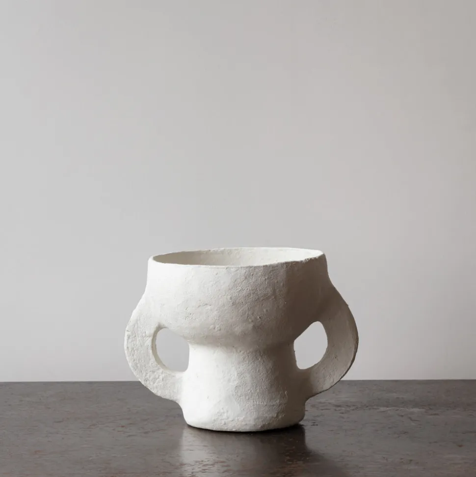 Vase Earth - Blanc