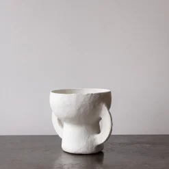 Vase Earth - Blanc