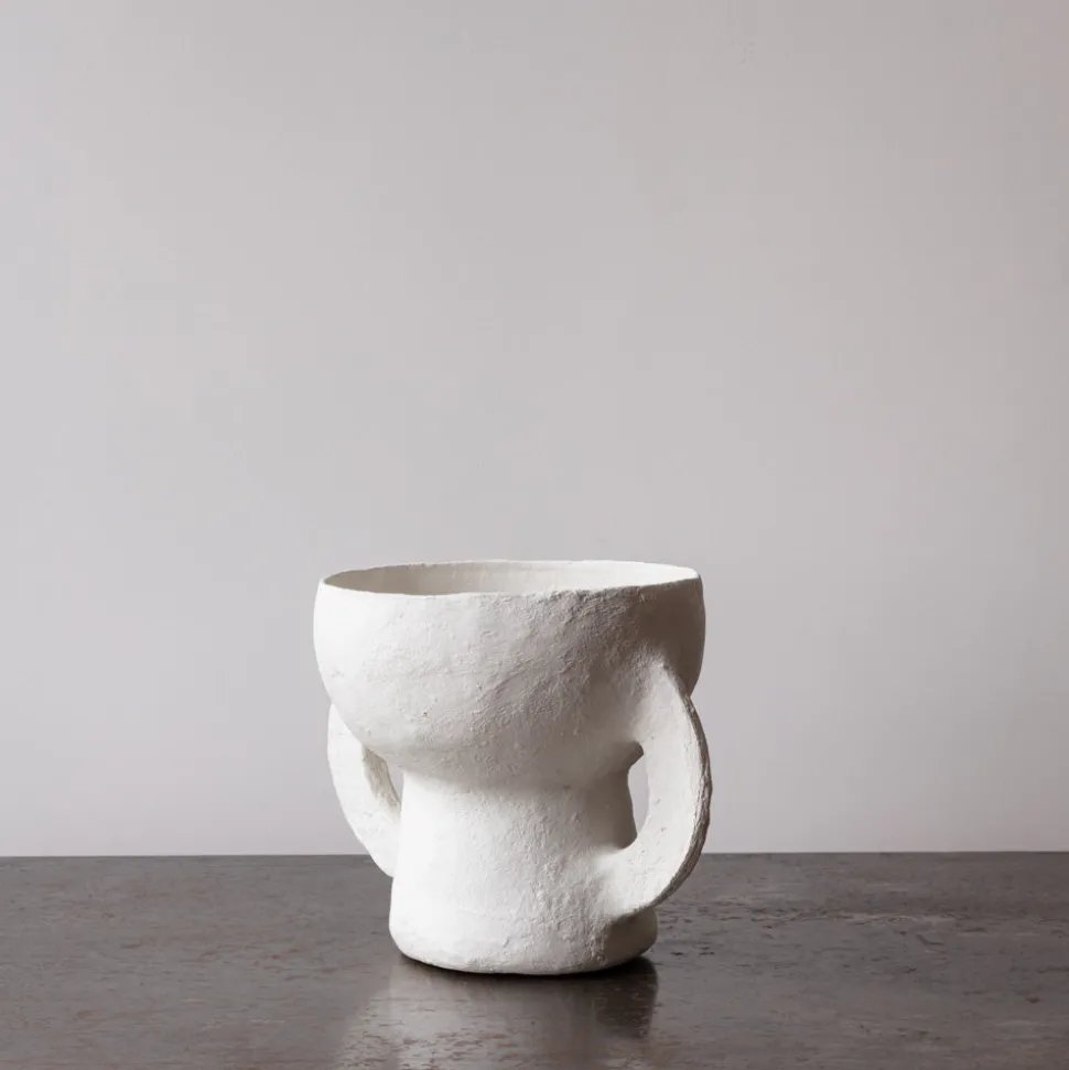 Vase Earth - Blanc