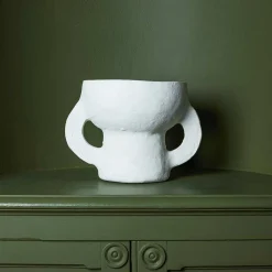 Vase Earth - Blanc