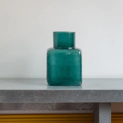 Vase en verre recyclé Elia - Forêt