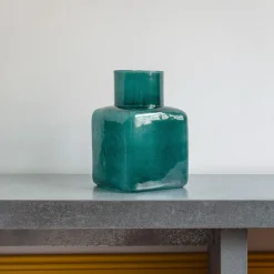 Vase en verre recyclé Elia - Forêt