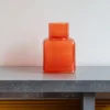 Vase en verre recyclé Elia - Tomate